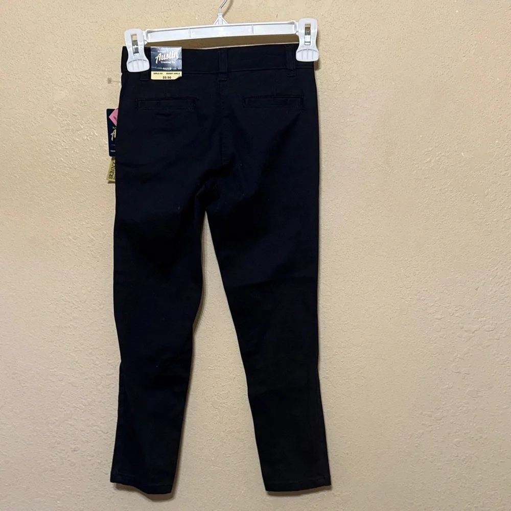 Austin Trading Co. Girls' Navy Pants - Picture 5 of 5